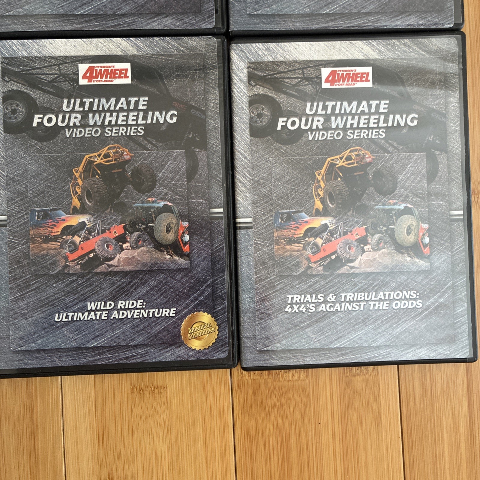 Petersen’s Ultimate Four Wheeling Video Series Lot 14 DVDs + VHS 4Wheel Off Road