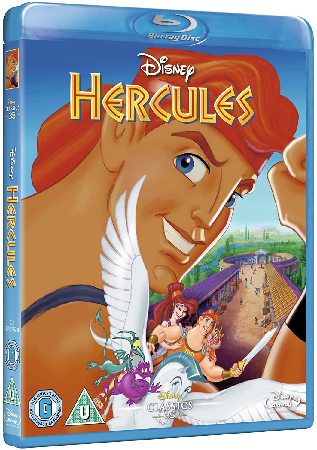 HERCULES (1997) Blu-Ray with slipcover Disney BRAND NEW