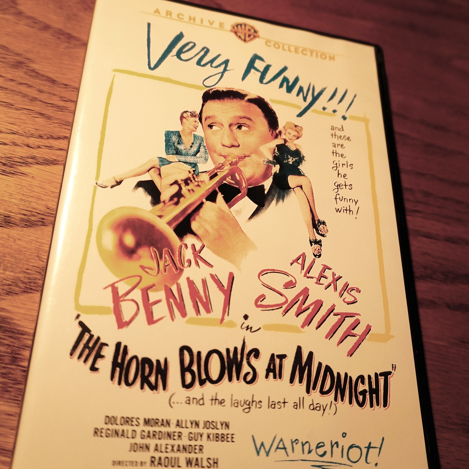 The Horn Blows at Midnight 2013 DVD Jack Benny 1945 Film Warner Archive Very Gd+
