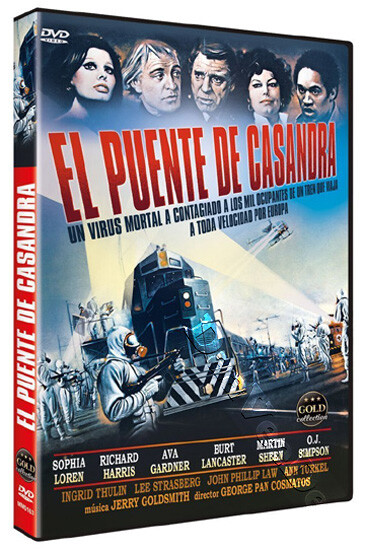 The Cassandra Crossing NEW PAL Classic DVD George P. Cosmatos Sophia Loren