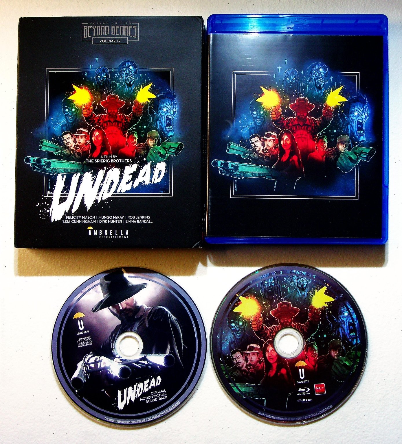UNDEAD Blu-ray 2003 Spierig Brothers Zombie Horror Sci-Fi BEYOND GENRES