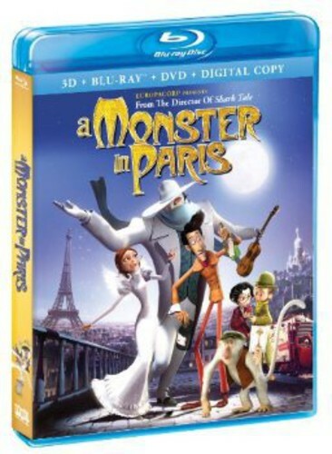 A Monster in Paris [New Blu-ray] With DVD, Widescreen, 3D