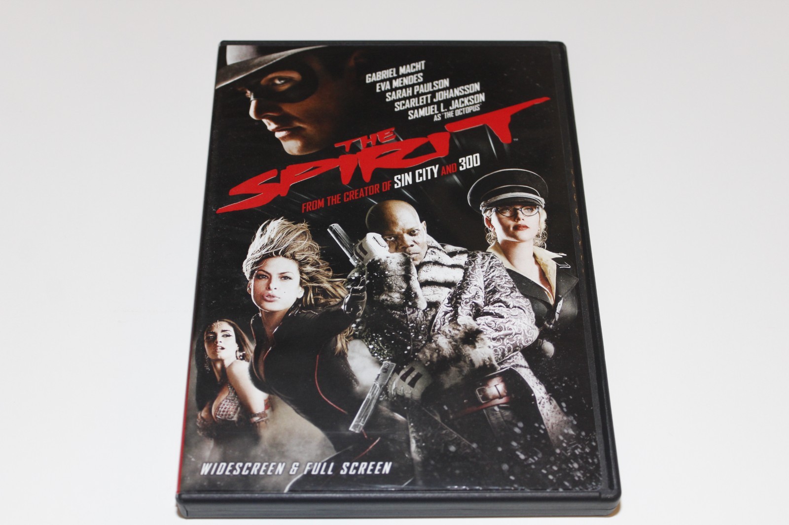 The Spirit DVD 2009 Widescreen Full Screen Action Crime Movie Scarlett Johansson