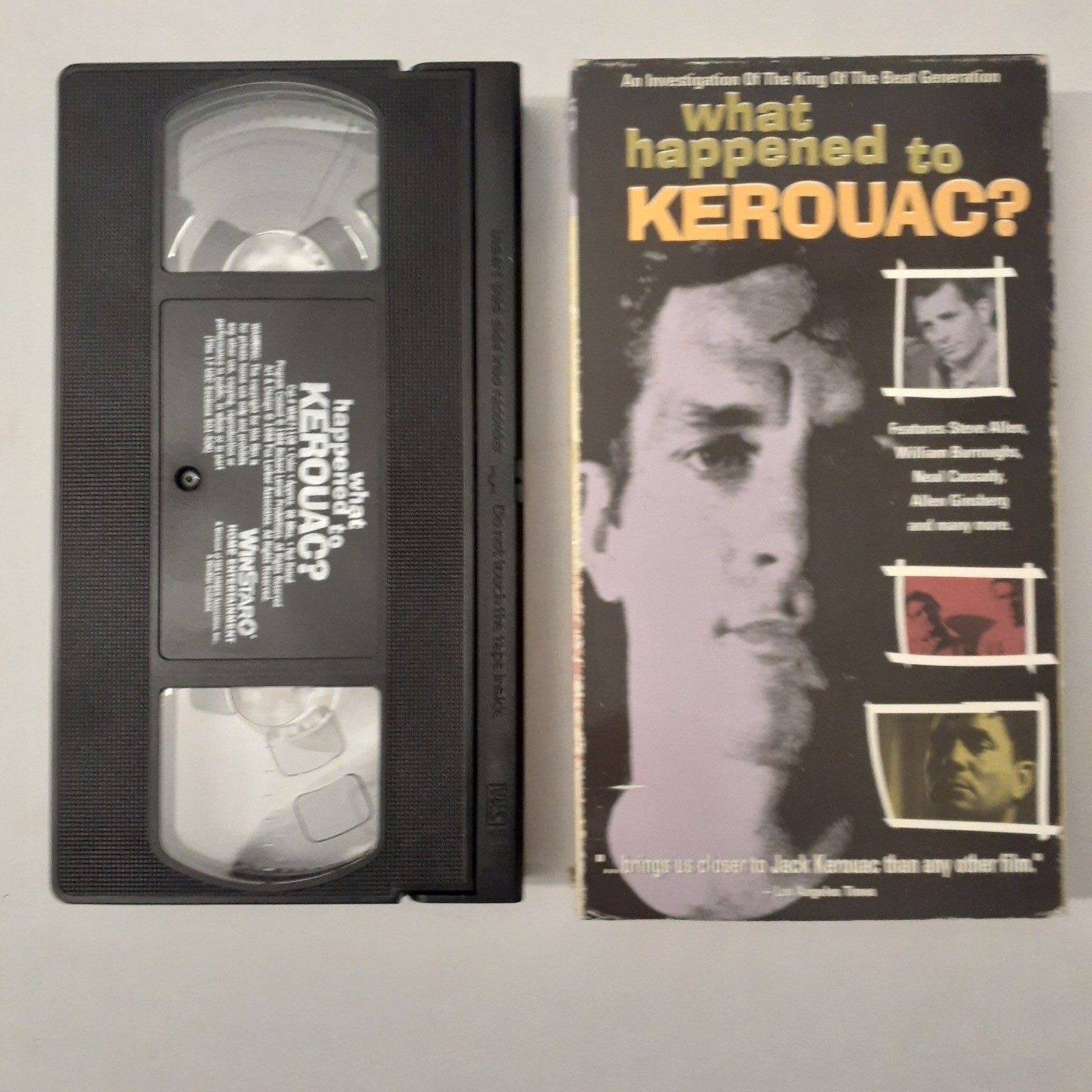 What Happened to Kerouac? VHS 1986 Documentary Beat Generation WinStar