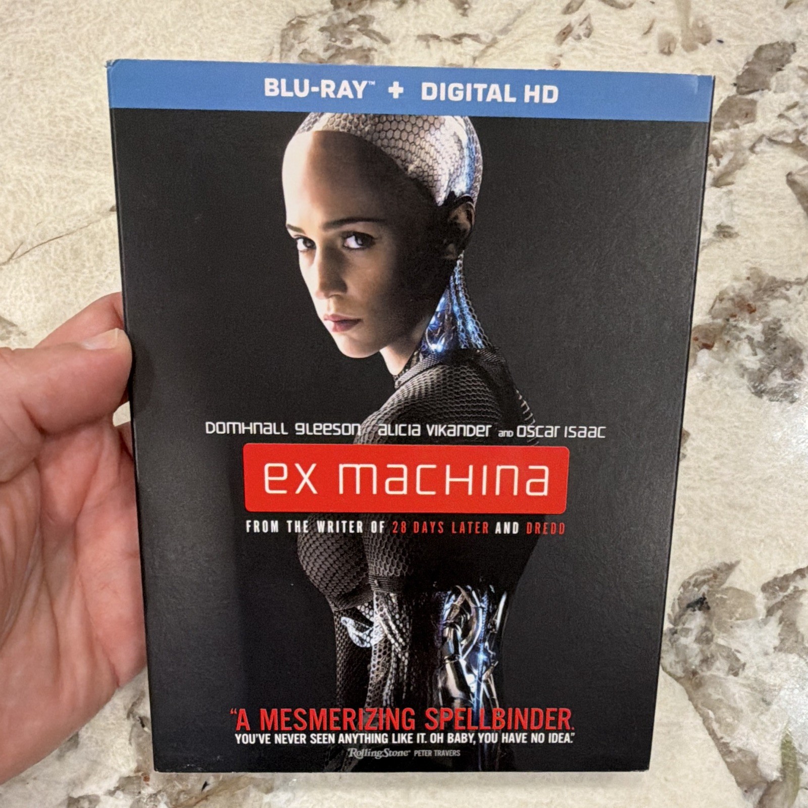 Ex Machina Blu-ray 2014 R 108m 16:9 Gleeson Vikander Isaac Rare Slipcover OOP