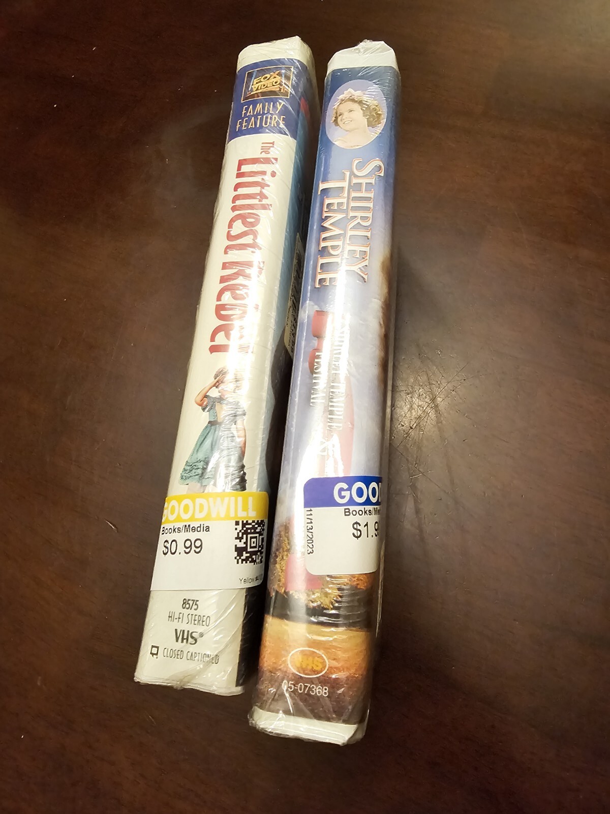 New Sealed Set of Shirley Temple VHS – Little Princess & The Littlest Rebel
