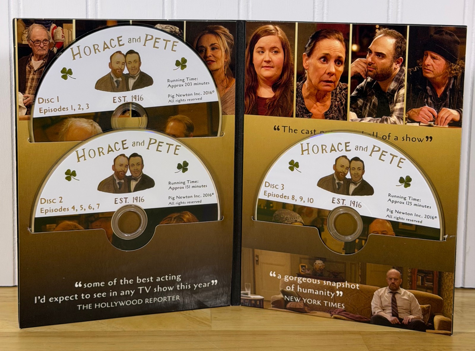 Horace and Pete FYC DVD Academy Screener 2016 Full Season 10 eps 3-Disc Set!