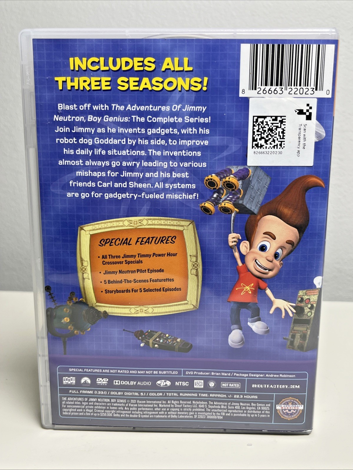 The Adventures of Jimmy Neutron: Complete Series [DVD]