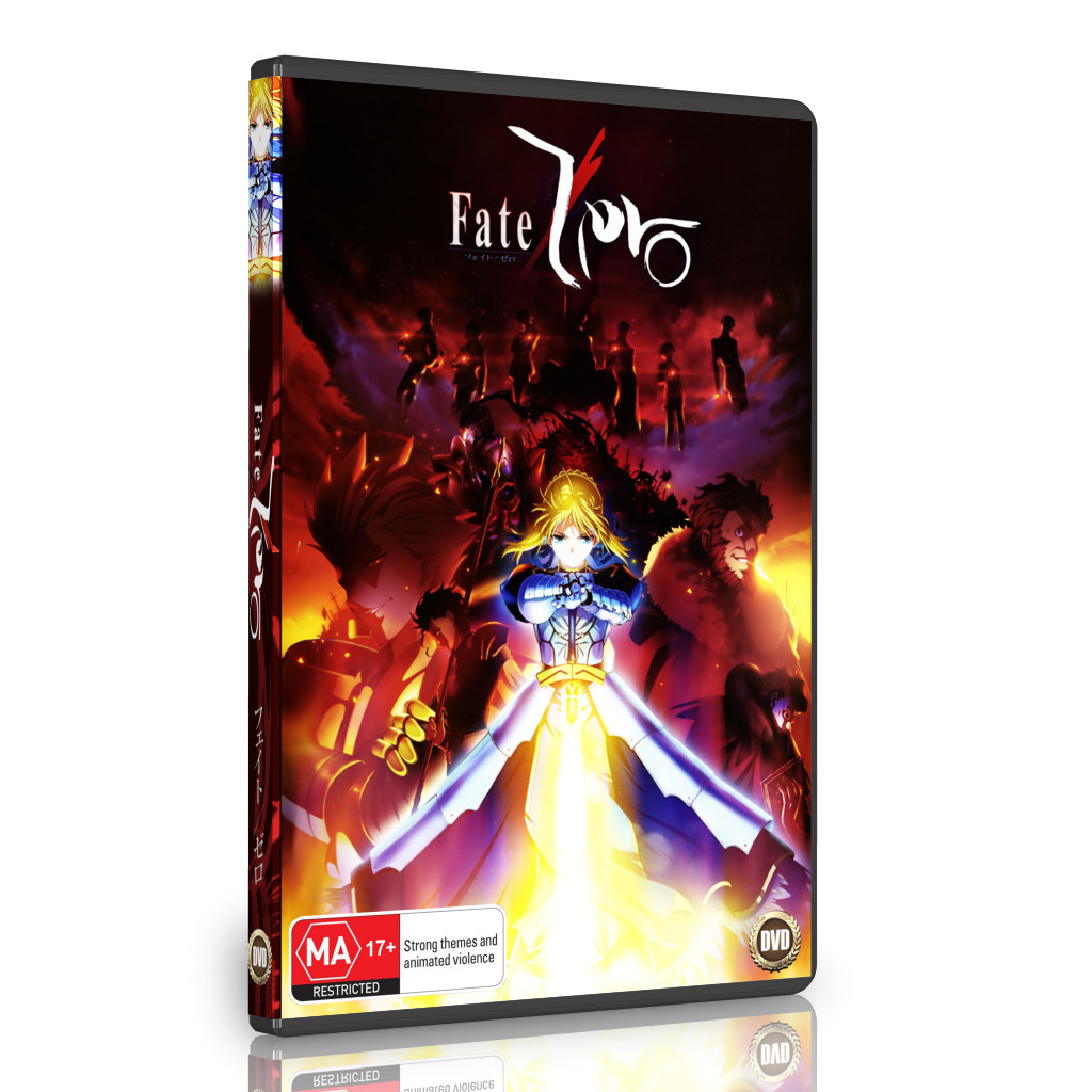 Anime Fate/Zero (VOL.1 – 25 End 4 DVD), ENGLISH AUDIO & SUBTITLES