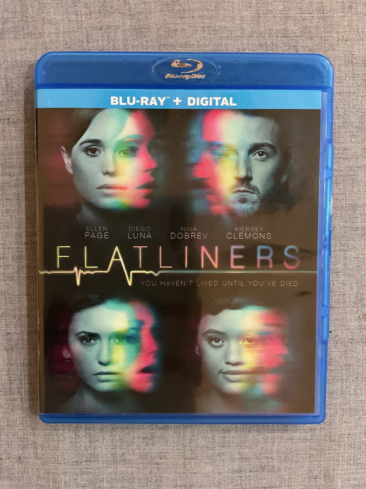 Flatliners Blu-ray + Digital 2017 Ellen Page Diego Luna Nina Dobrev Horror