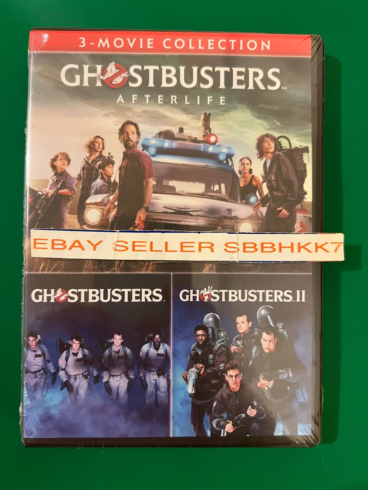 Ghostbusters 3 Film movie Collection: GB 1, 2 & Afterlife (DVD) New Free Shipp
