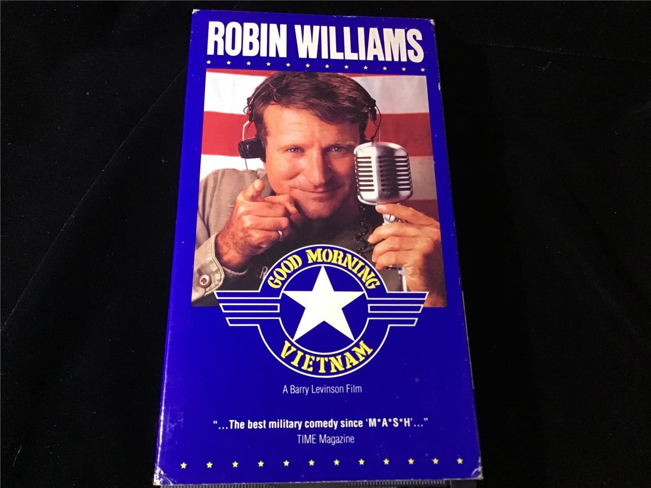 VHS Good Morning, Vietnam 1987 Robin Williams, Forest Whitaker, Tom T. Tran