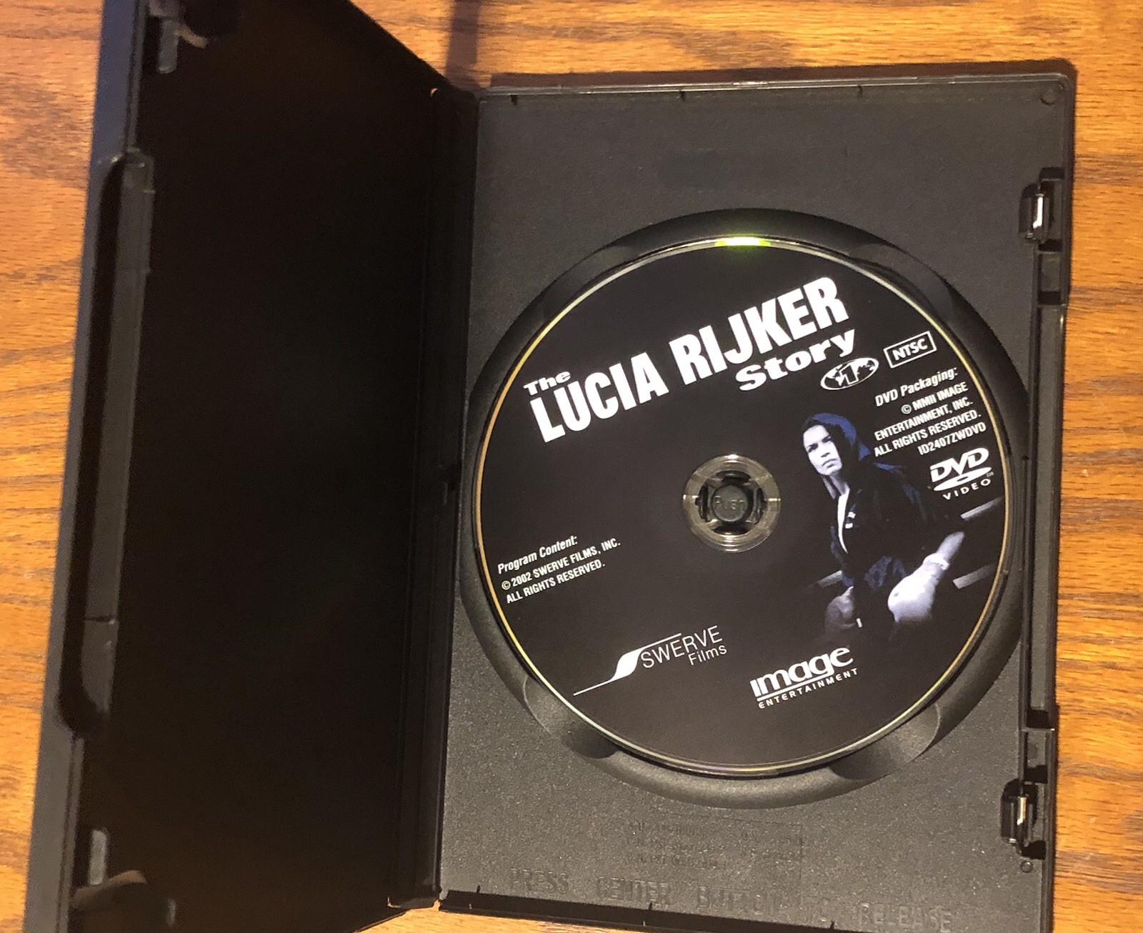 The Lucia Rijker Story Signed DVD 2002 Boxing Documentary