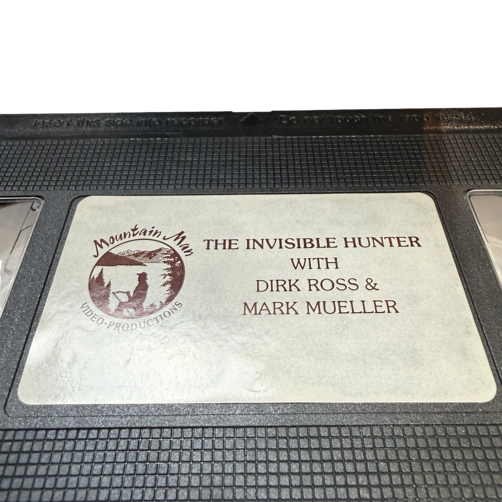 VHS The Invisible Hunter Volume VIII 8 Vintage 1991 Mountain Man 45 Minutes OOP