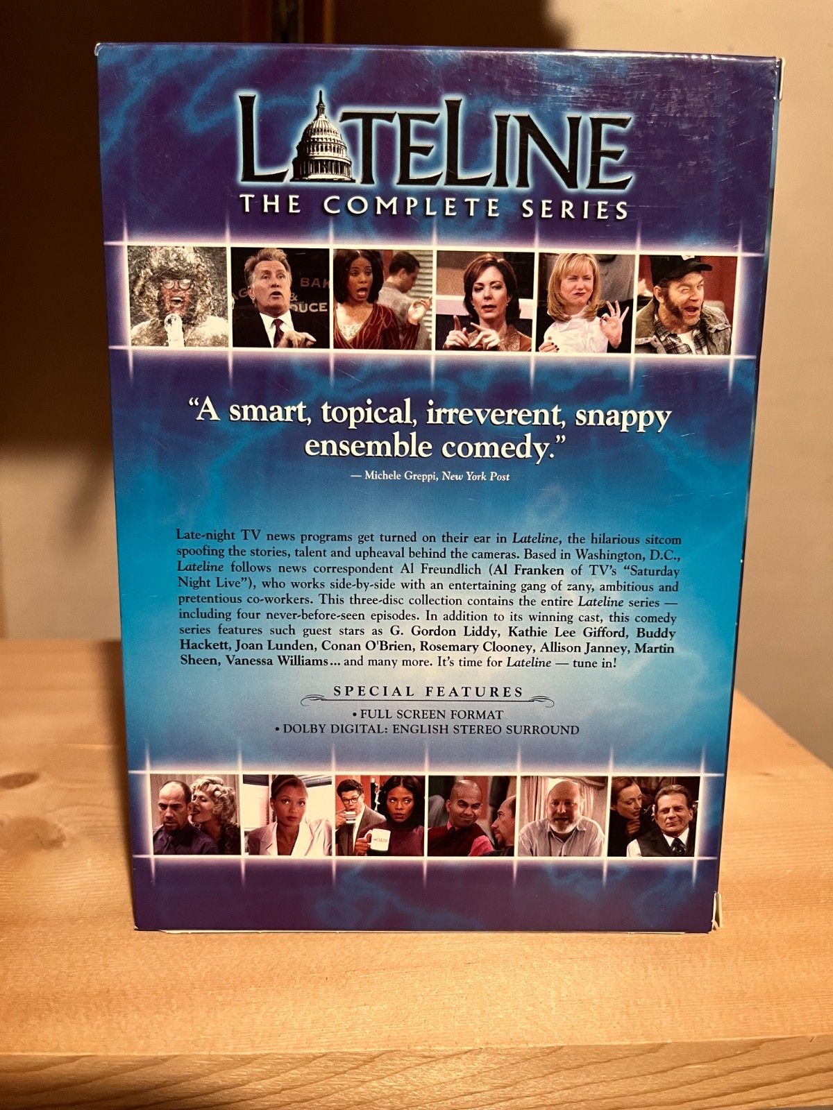 Lateline – The Complete Series, Al Franken,Megyn Price,Miguel Ferrer,