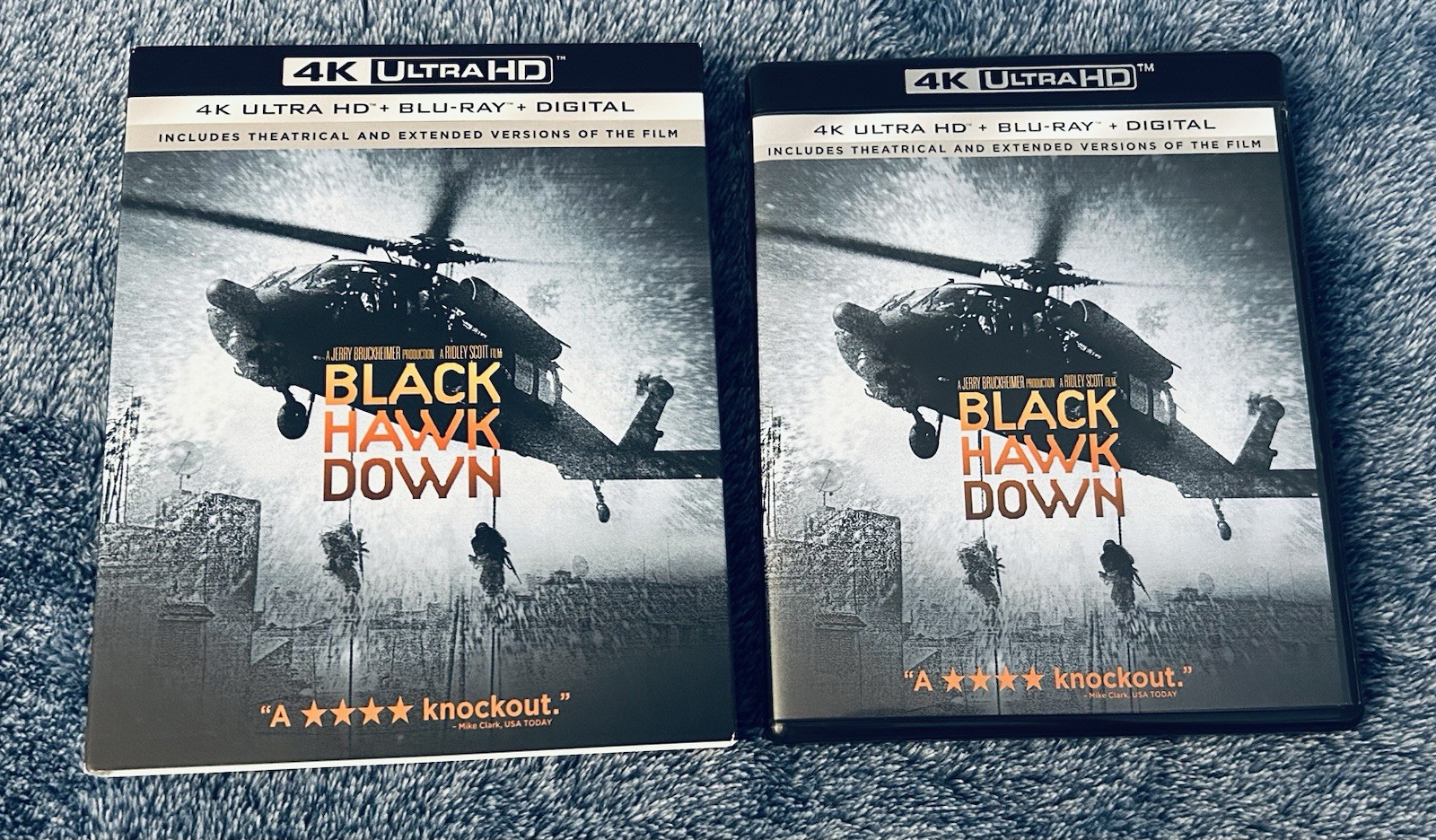 Black Hawk Down 4K Ultra HD + Blu-Ray, 2019, NO DIGITAL, MINT w/ NM+ SLIPCOVER!