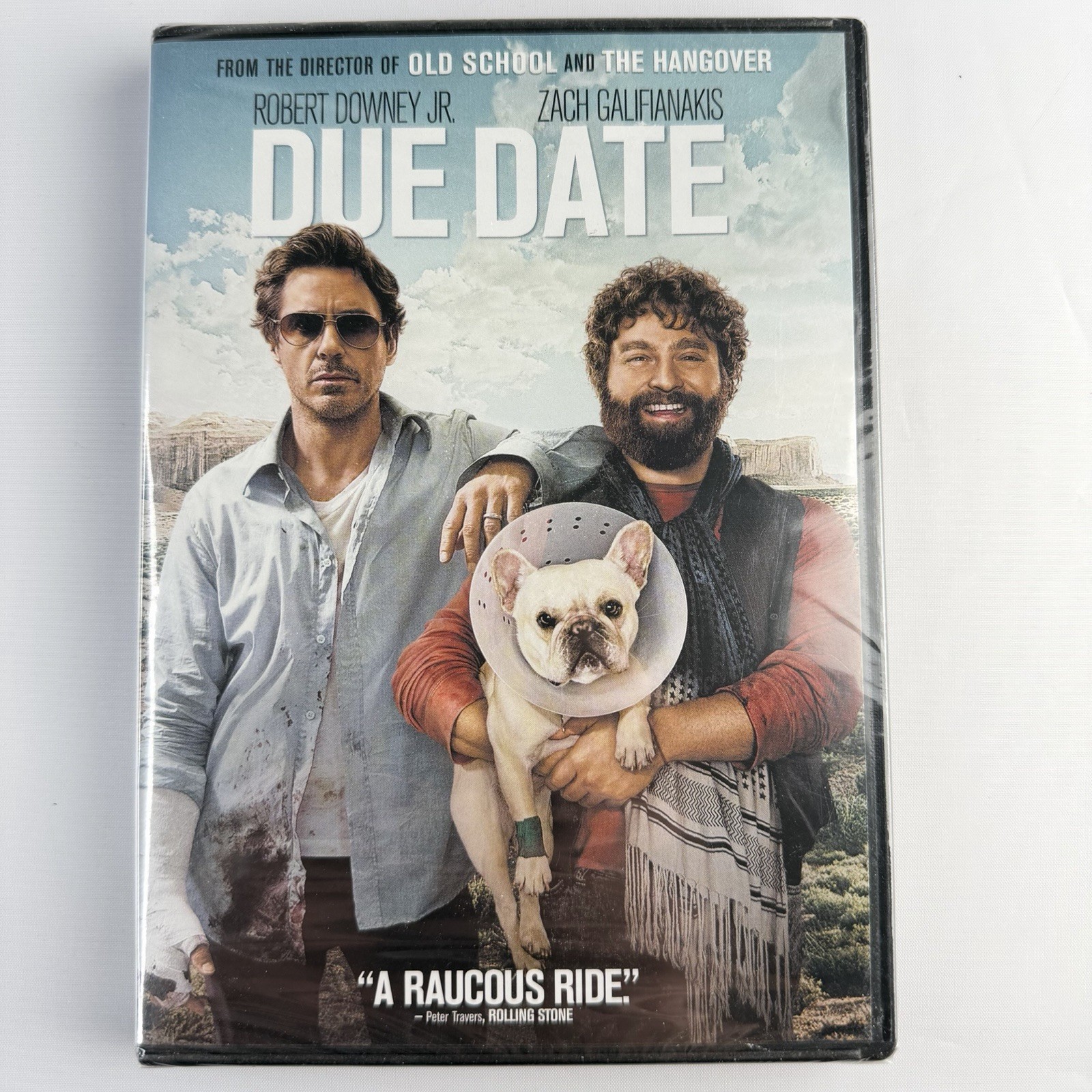 Due Date DVD Brand New Sealed Robert Downey Jr Zach Galifianakis Free Shipping
