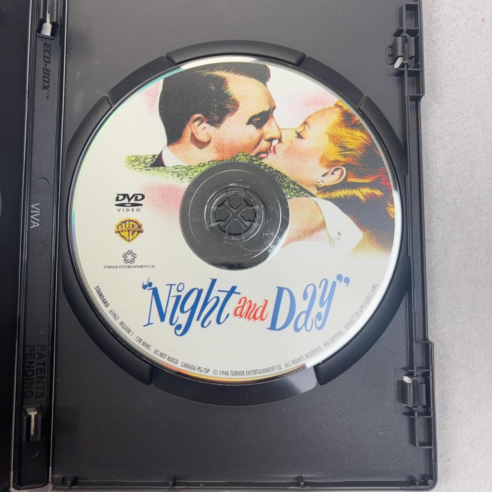 Knight And Day DVD Warner Bros 1946 Cary Grant Alexis Smith NTSC 4:3 Color