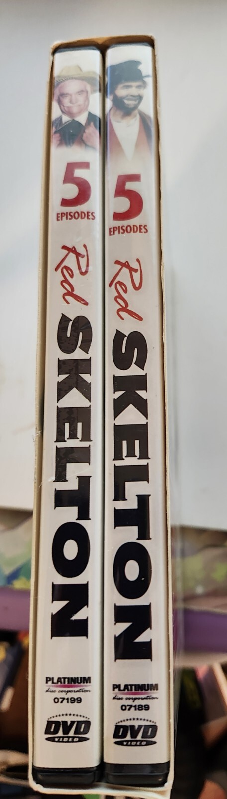 2 DVD SET-TELEVISION CLASSICS-THE RED SKELTON SHOW- 10 Episodes- Excellent cond.