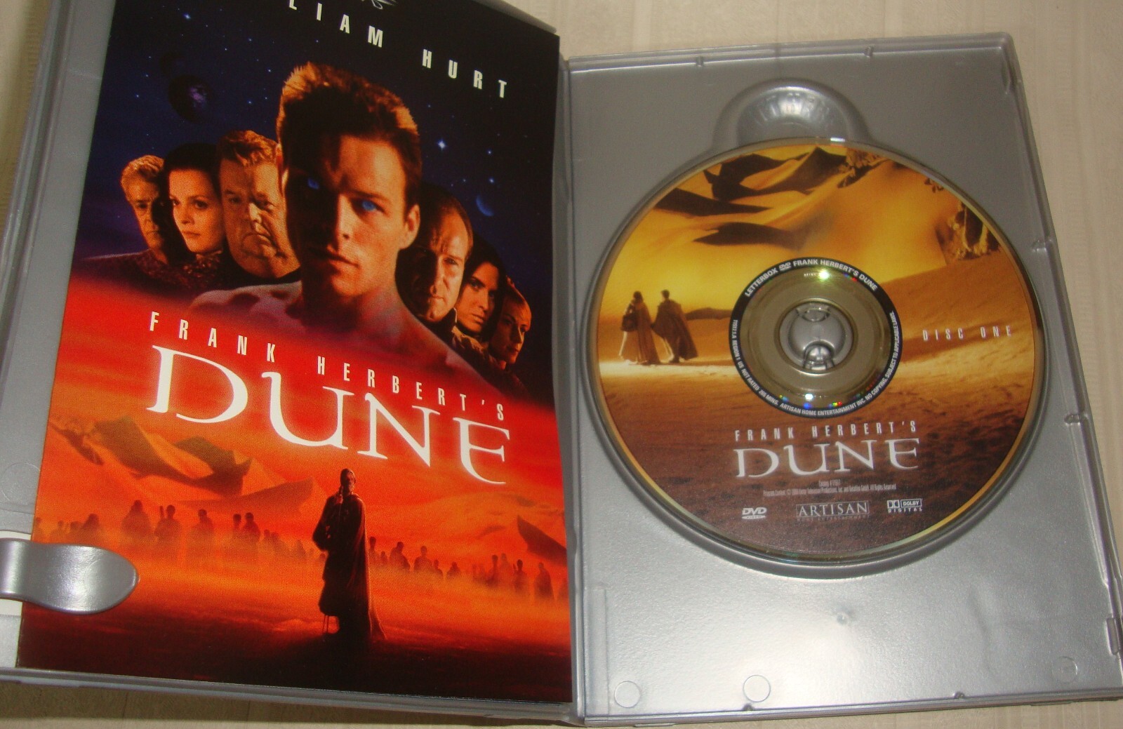 DUNE Two Disc 265 Minute Science Fiction Frank Herbert William Hurt