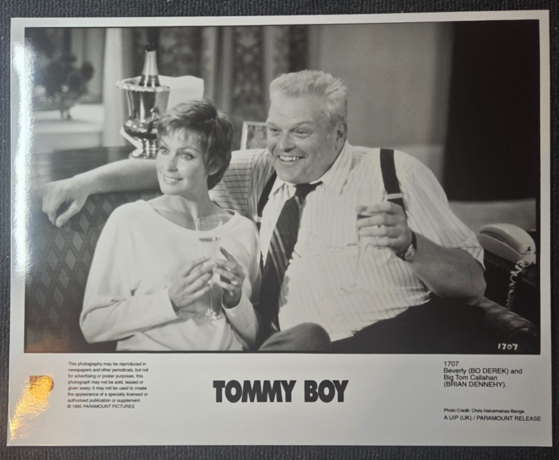 Tommy Boy, Synopsis Cover, Production Notes & 4 Press Photo’s . Lot6