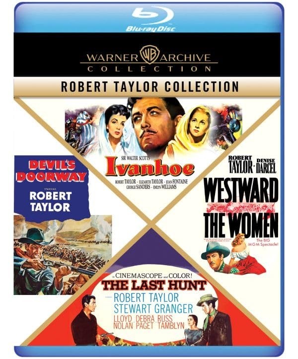 Robert Taylor Collection (Blu-ray, 2026, 4-Disc set) NEW!
