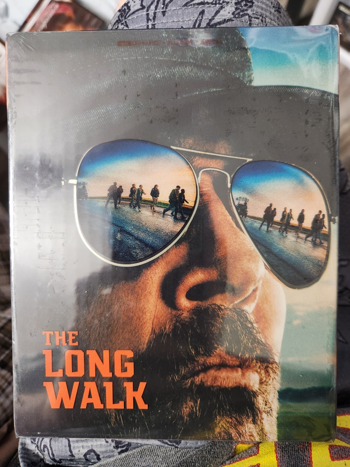 The Long Walk 4K Blu-ray Digital Code USA Steelbook Brand New Factory Sealed