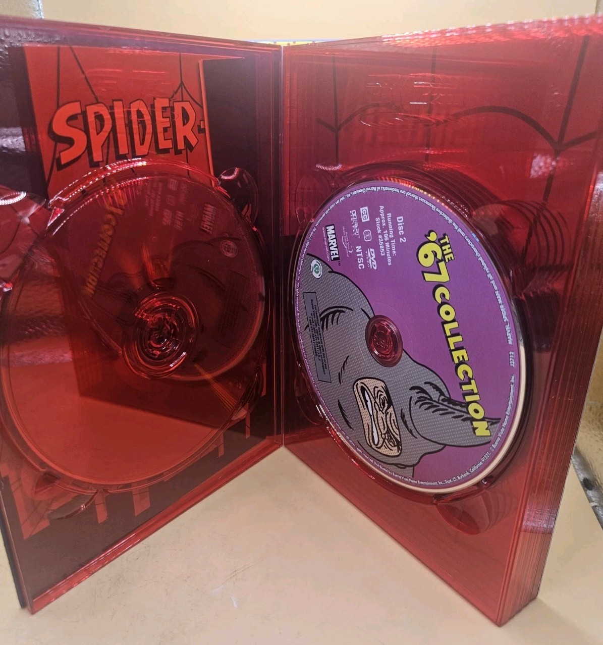 Spider-Man: The 67 Classic Collection (DVD, 2004 classic TV MISSING DISC 6