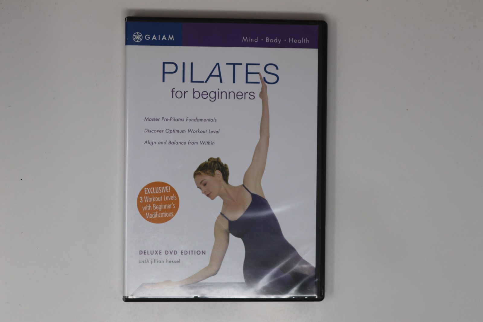 Gaiam Pilates for Beginners Deluxe DVD Edition with Jillian Hessel