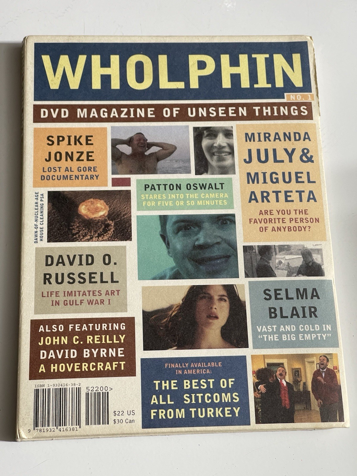 Wholphin: Issue 1 (DVD, 2008) Spike Jonze David O. Russell John C. Reilly