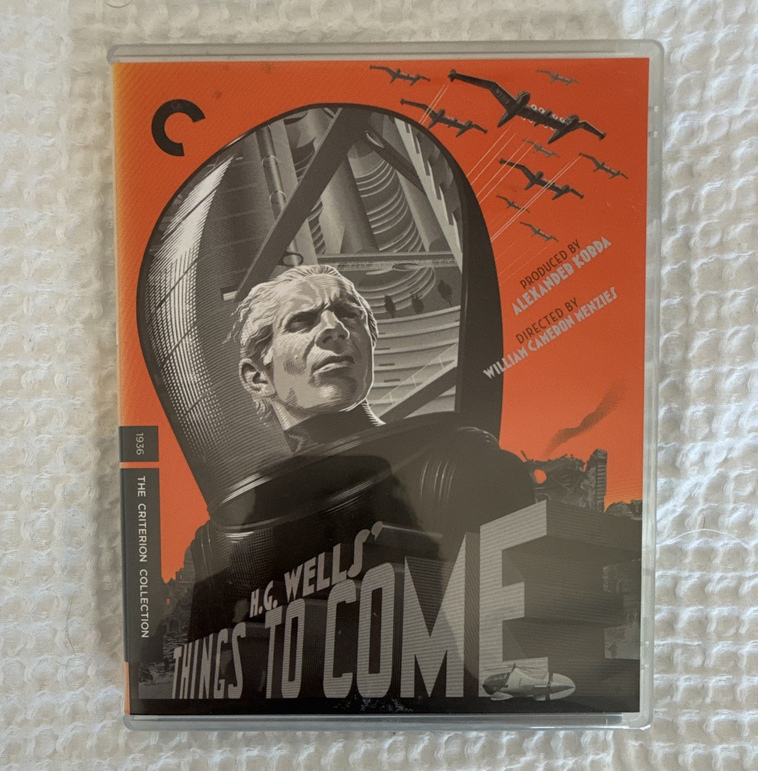 Things to Come (1936) Blu-ray Criterion Collection H.G. Wells Sci-Fi Menzies