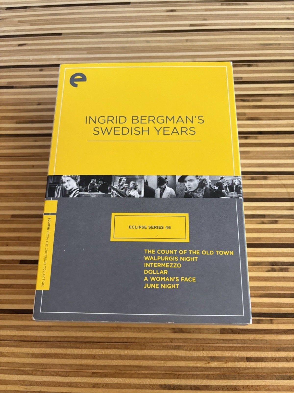 Ingrid Bergman’s Swedish Years – Eclipse Series 46 – Criterion Collection DVD