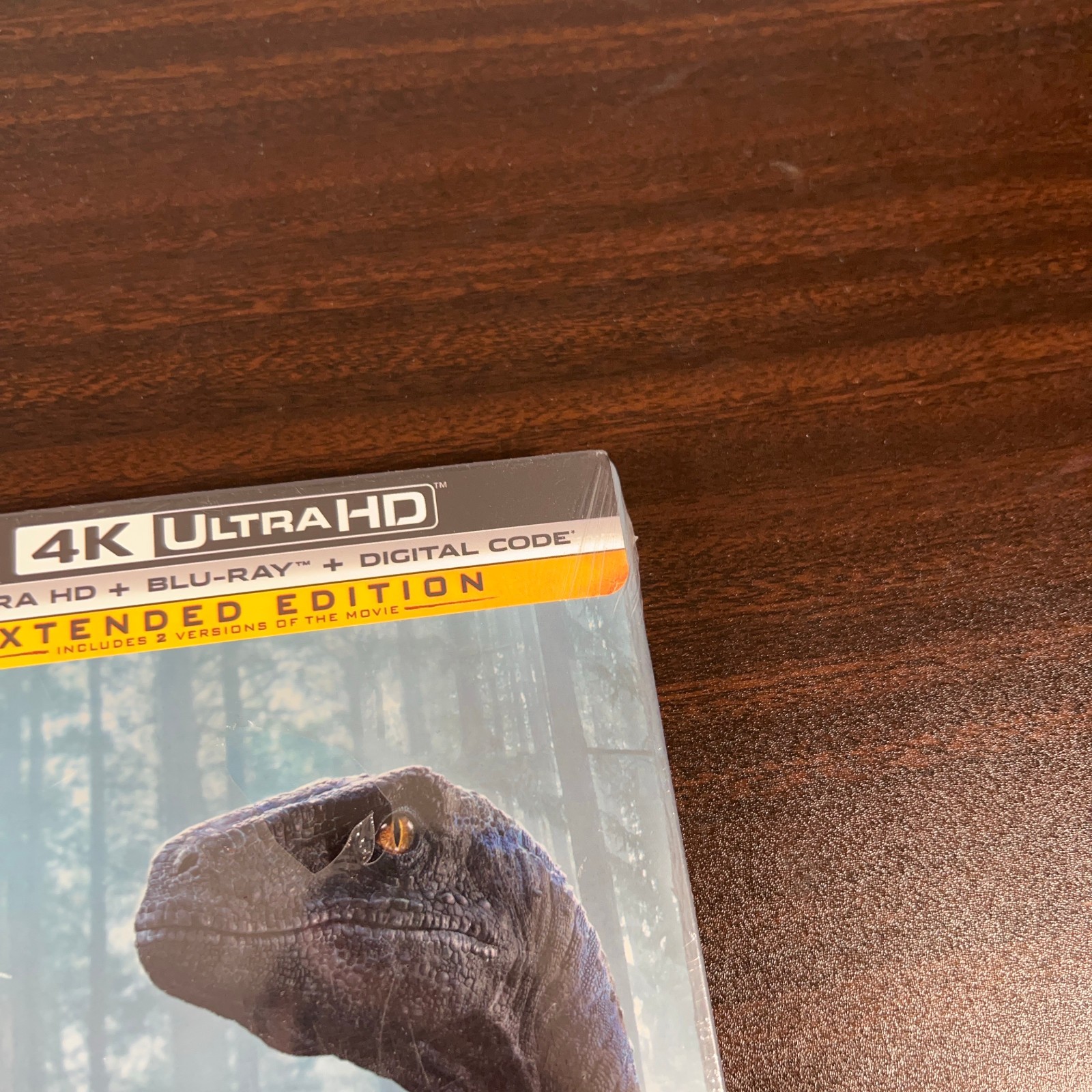 Jurassic World Dominion Limited Edition SteelBook 4K UHD Blu Ray NEW *