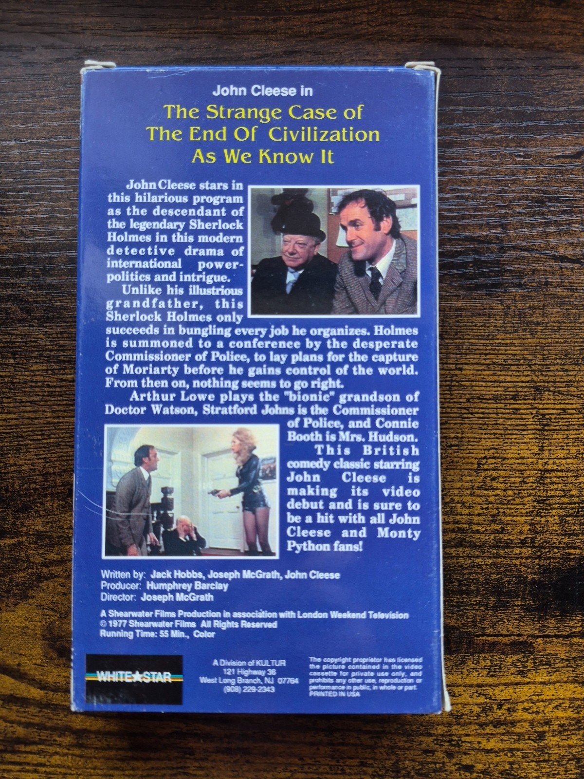 1977 THE STRANGE CASE OF THE END OF CIVILIZATION AS WE KNOW IT VHS TAPE