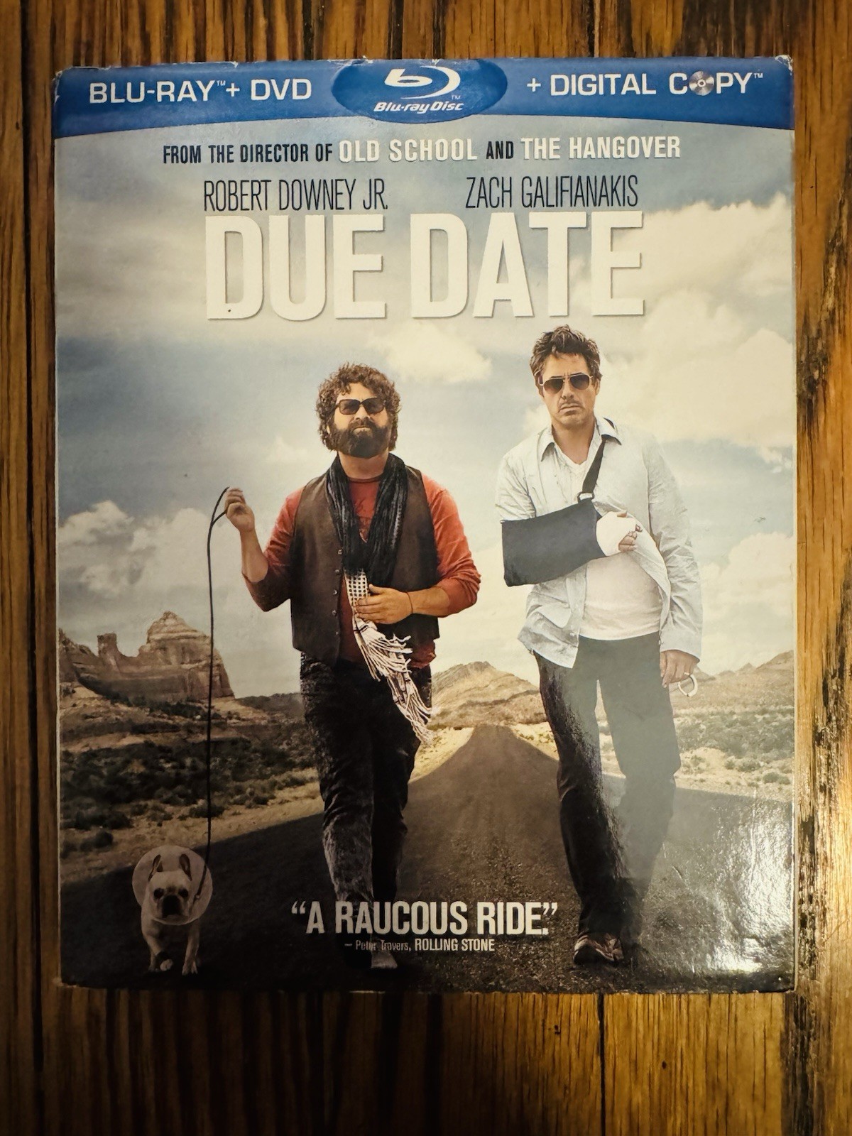 Due Date (Blu-ray, DVD 2010)2 Disc Edition