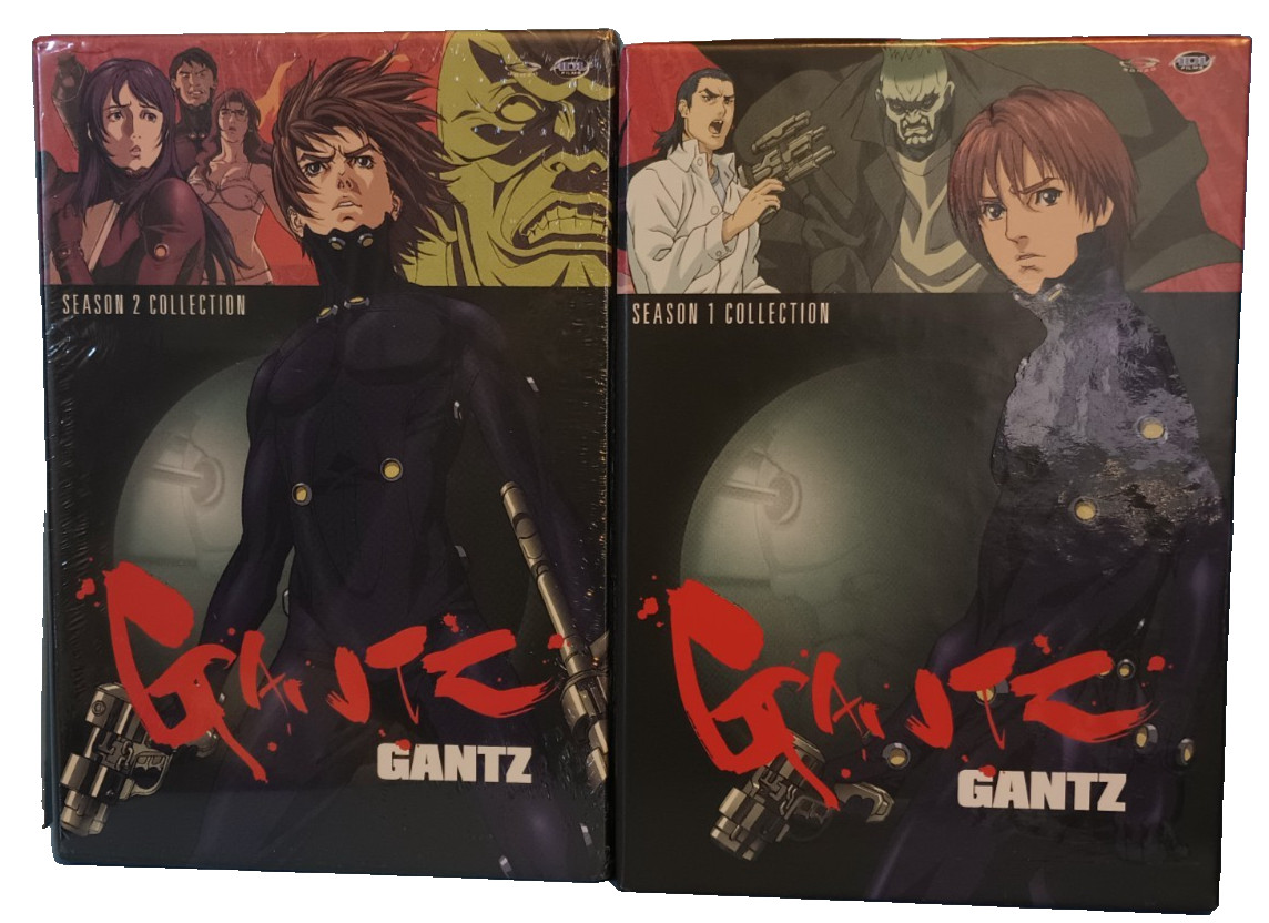 Gantz Season Collection 1 & 2 dvd See Note