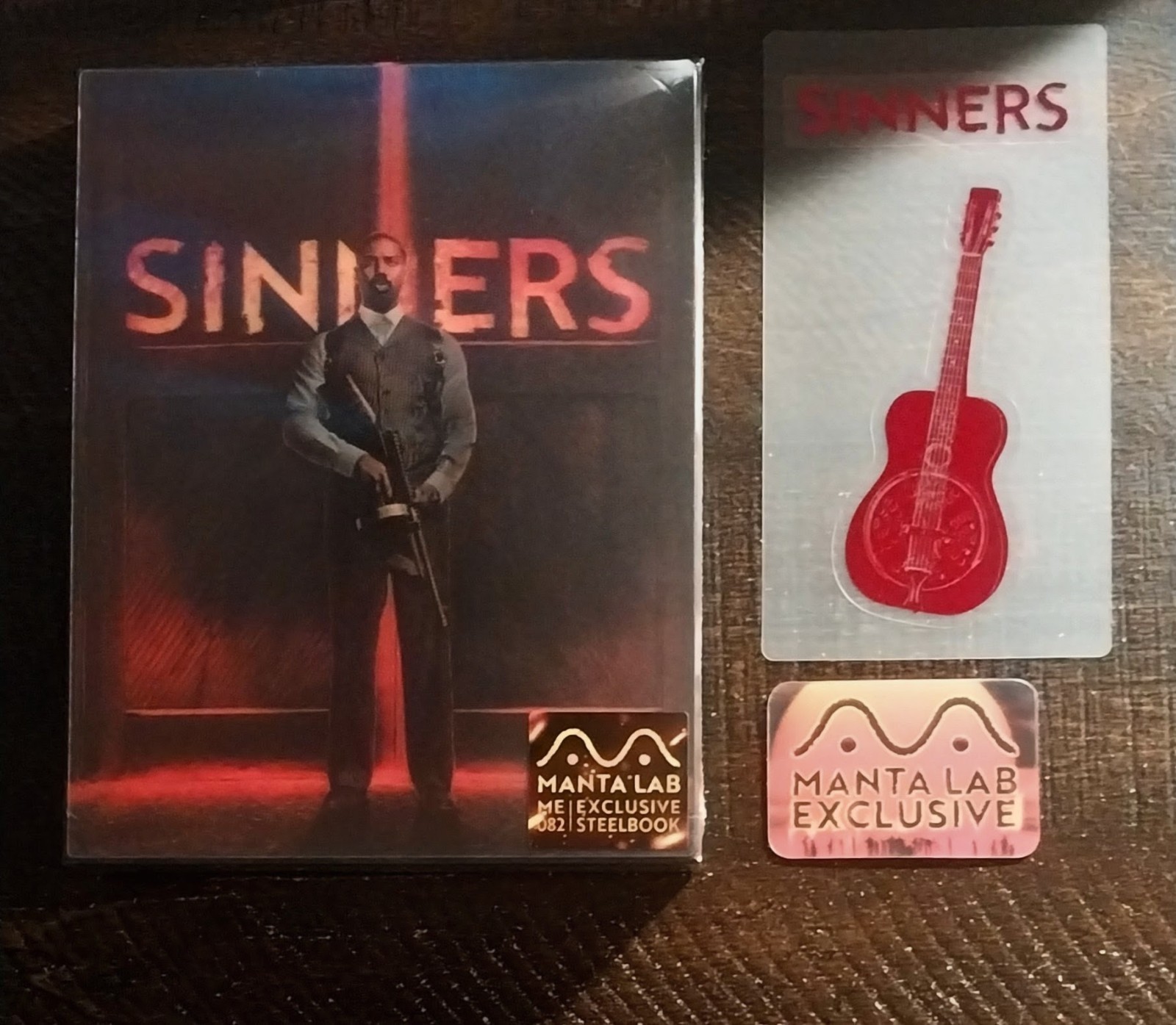 Sinners – Manta Lab Double Lenticular Premium Steelbook – 4K/BR – Brand New/MINT