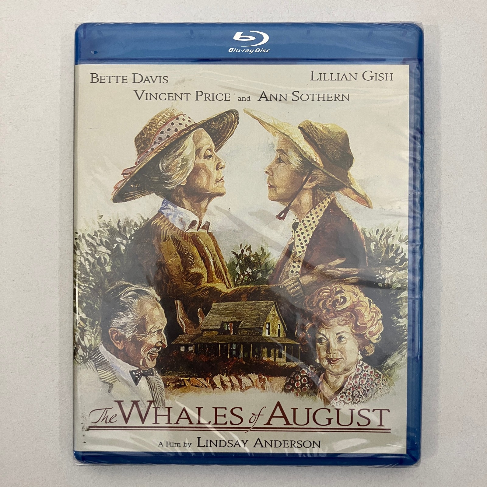 Bette Davis The Whale of August Sealed 2017 Blu-ray Kino Lorber Lindsay Anderson