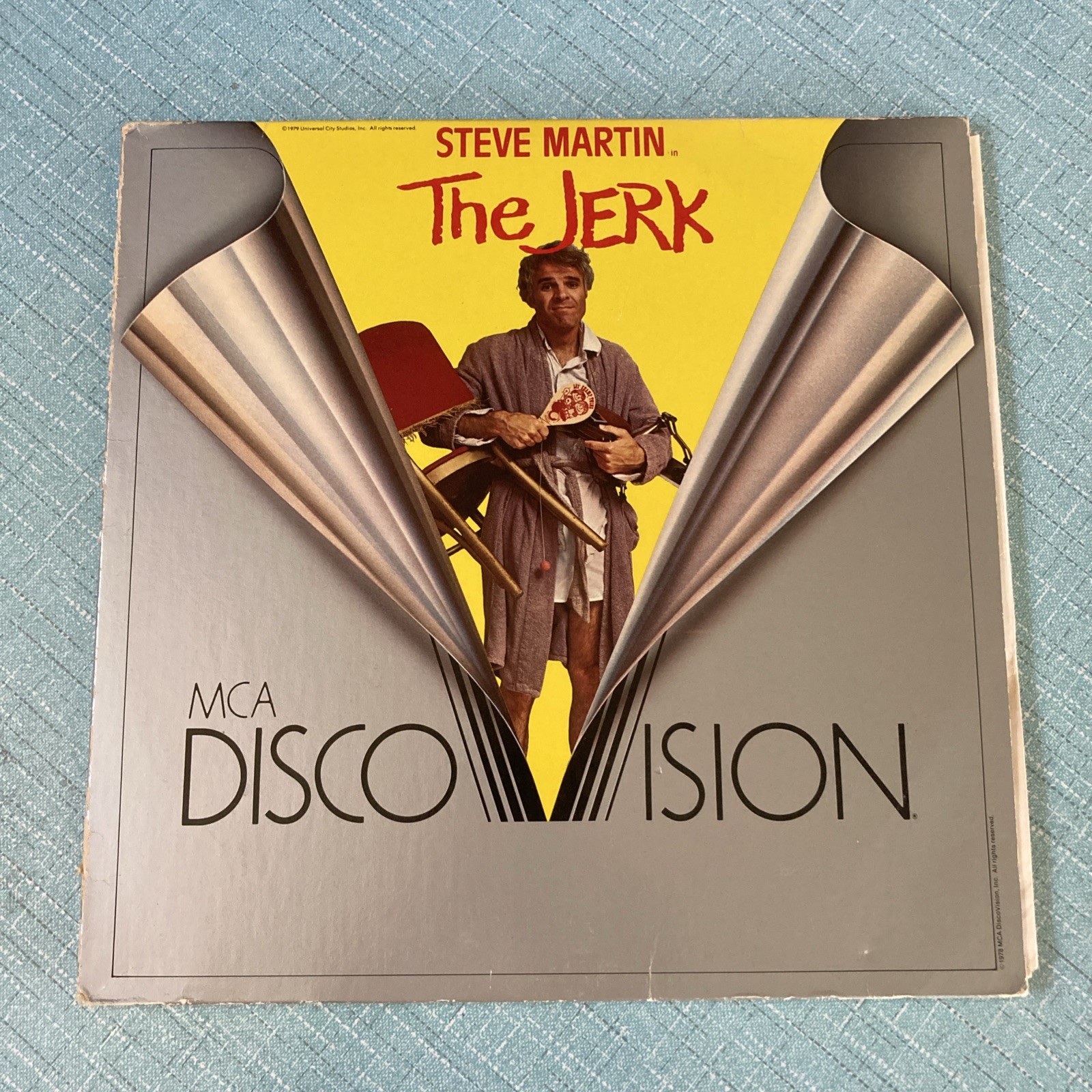The Jerk Steve Martin Laserdisc Disco Vision MCA Retro Movie 1978