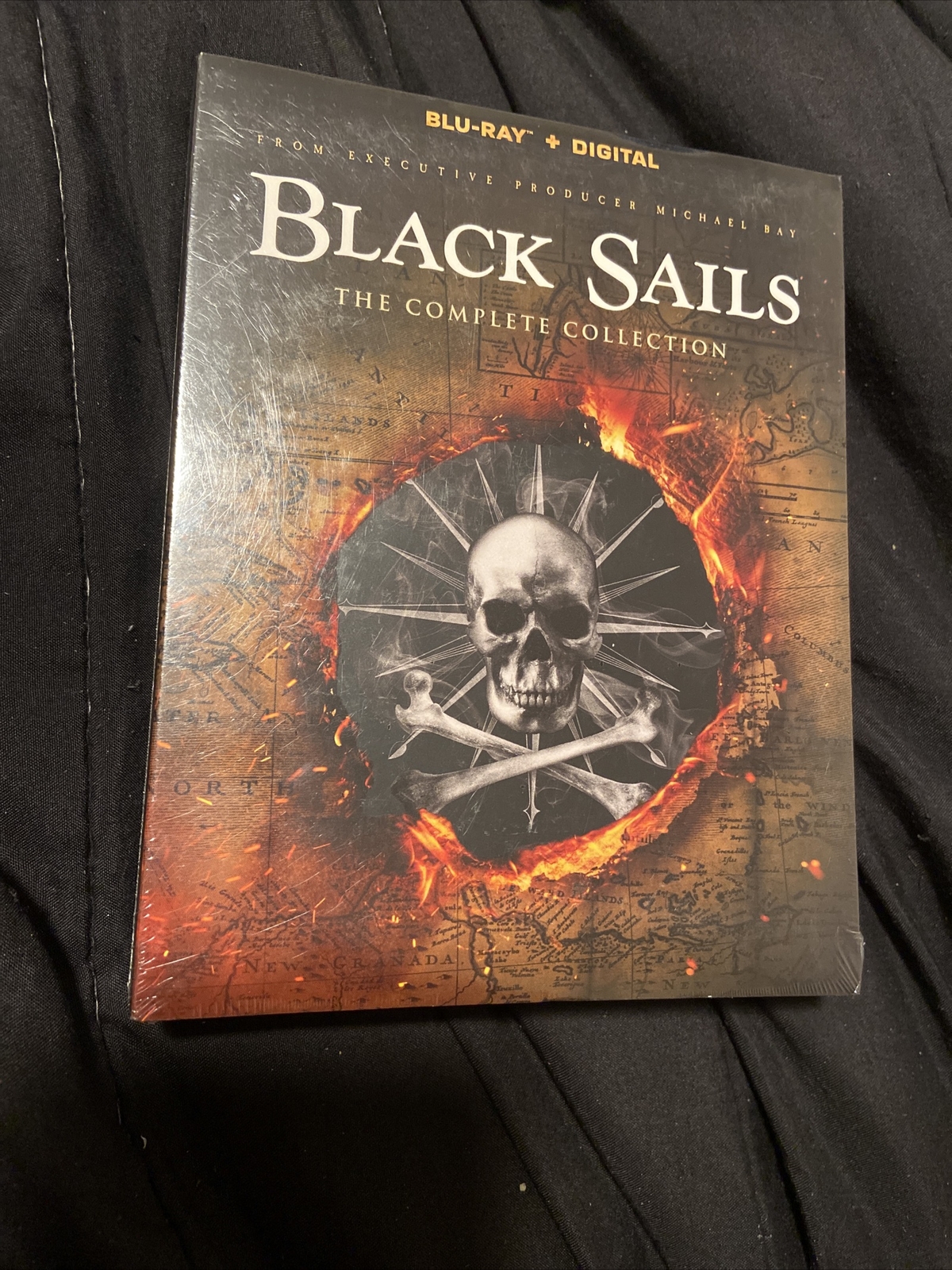 NEW BLACK SAILS 1-4 COMPLETE SERIES BLU-RAY+DIGITAL HD BOXSET! 12 DISCS! SEALED