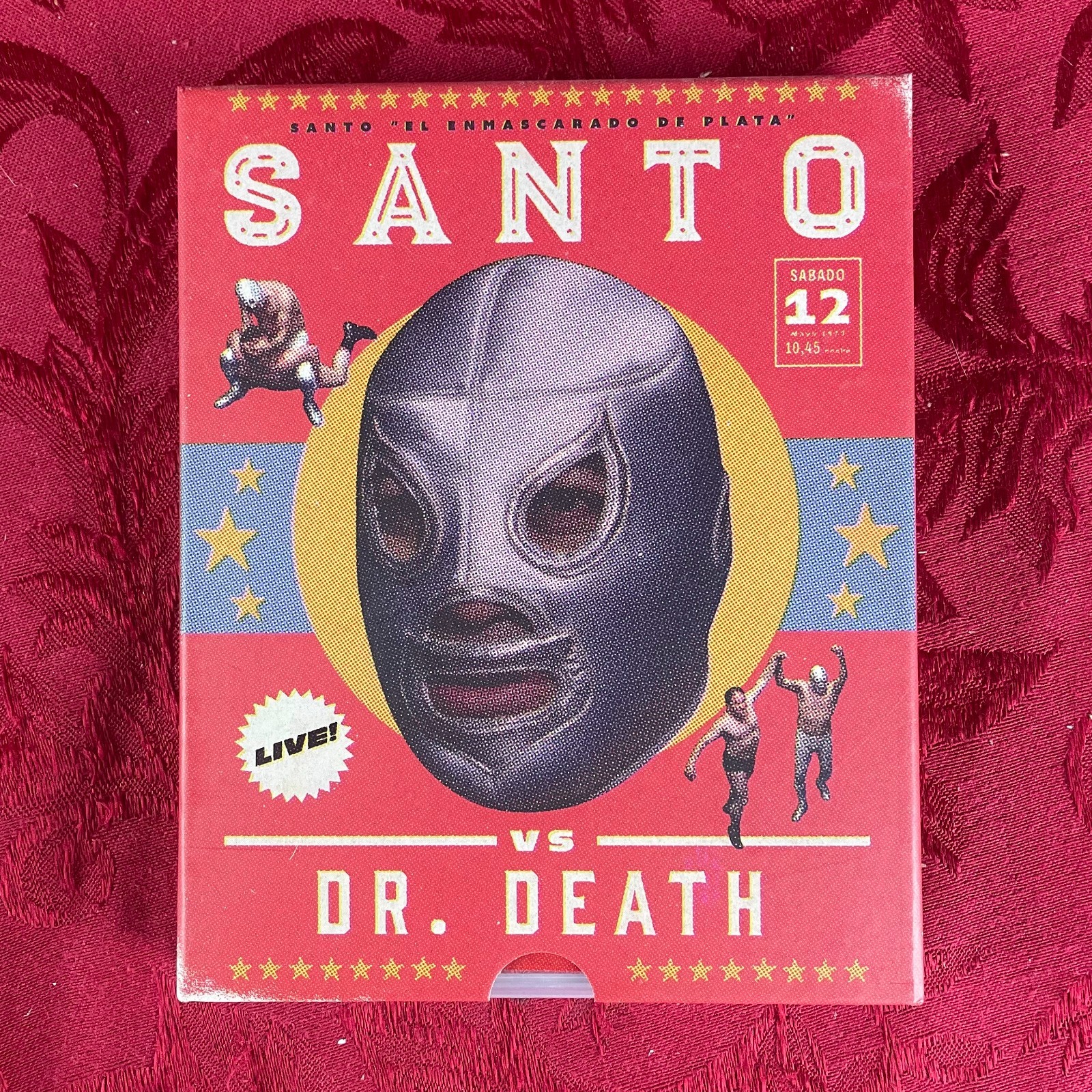 SANTO VS DR. DEATH (Blu-ray) Vinegar Syndrome, Numbered Edition Slipcase, OOP