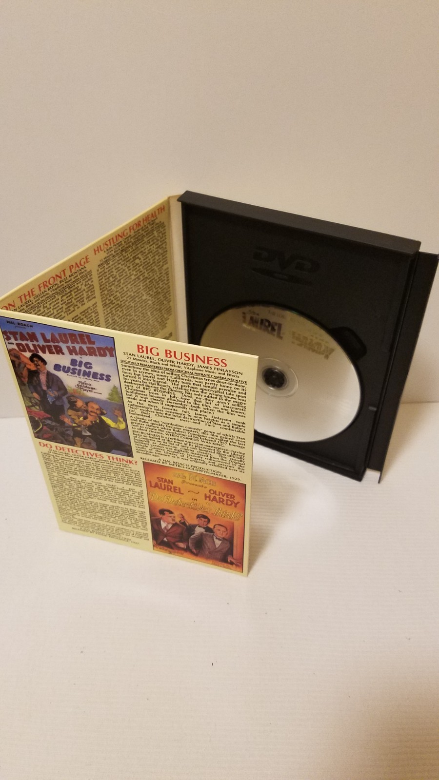 RARE Lost Films of LAUREL and HARDY Vol. 1 DVD Remastered 35mm Hal Roach Studios