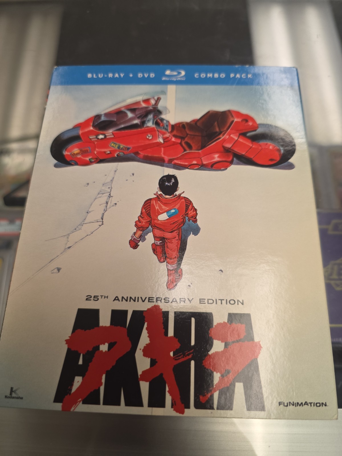Akira 25th Anniversary Edition Blu-Ray DVD Sealed Pack