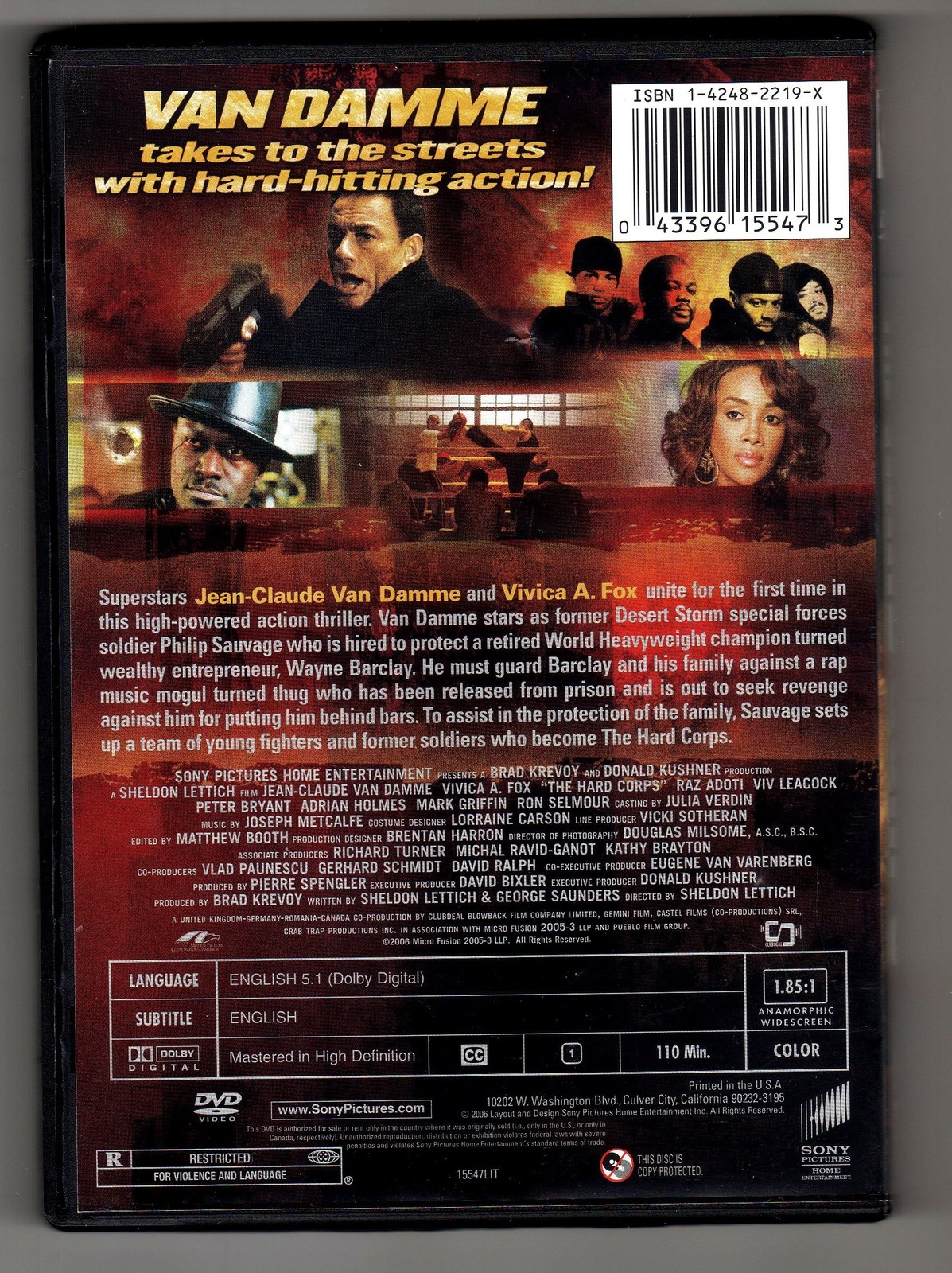 The Hard Corps (DVD, 2006, Widescreen)