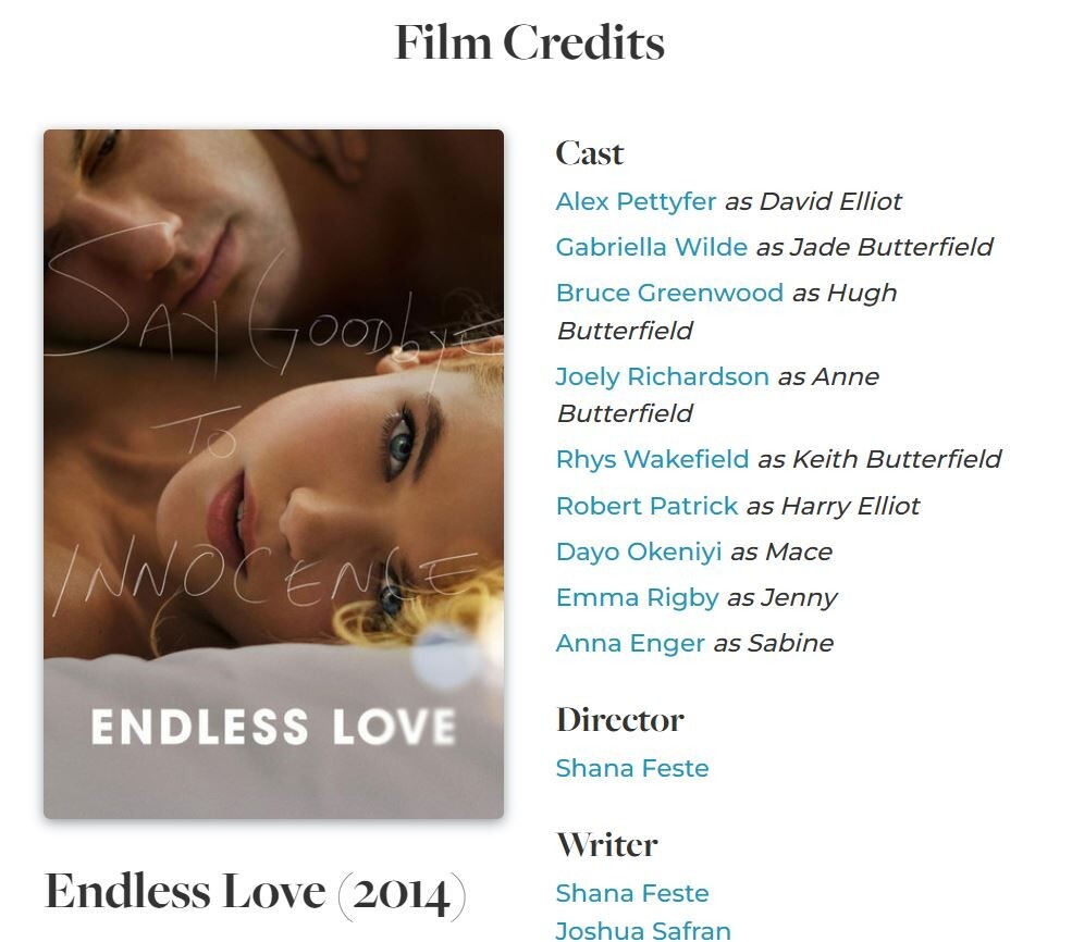 Endless Love [2014] (DVD,2017,Widescreen) Multi-Lingual,w/Slipcover,NEW!