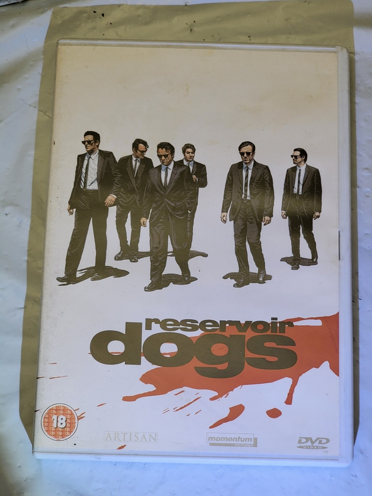 Reservoir Dogs (DVD, 2006) Quentin Tarantino Cult Classic Region 2 PAL