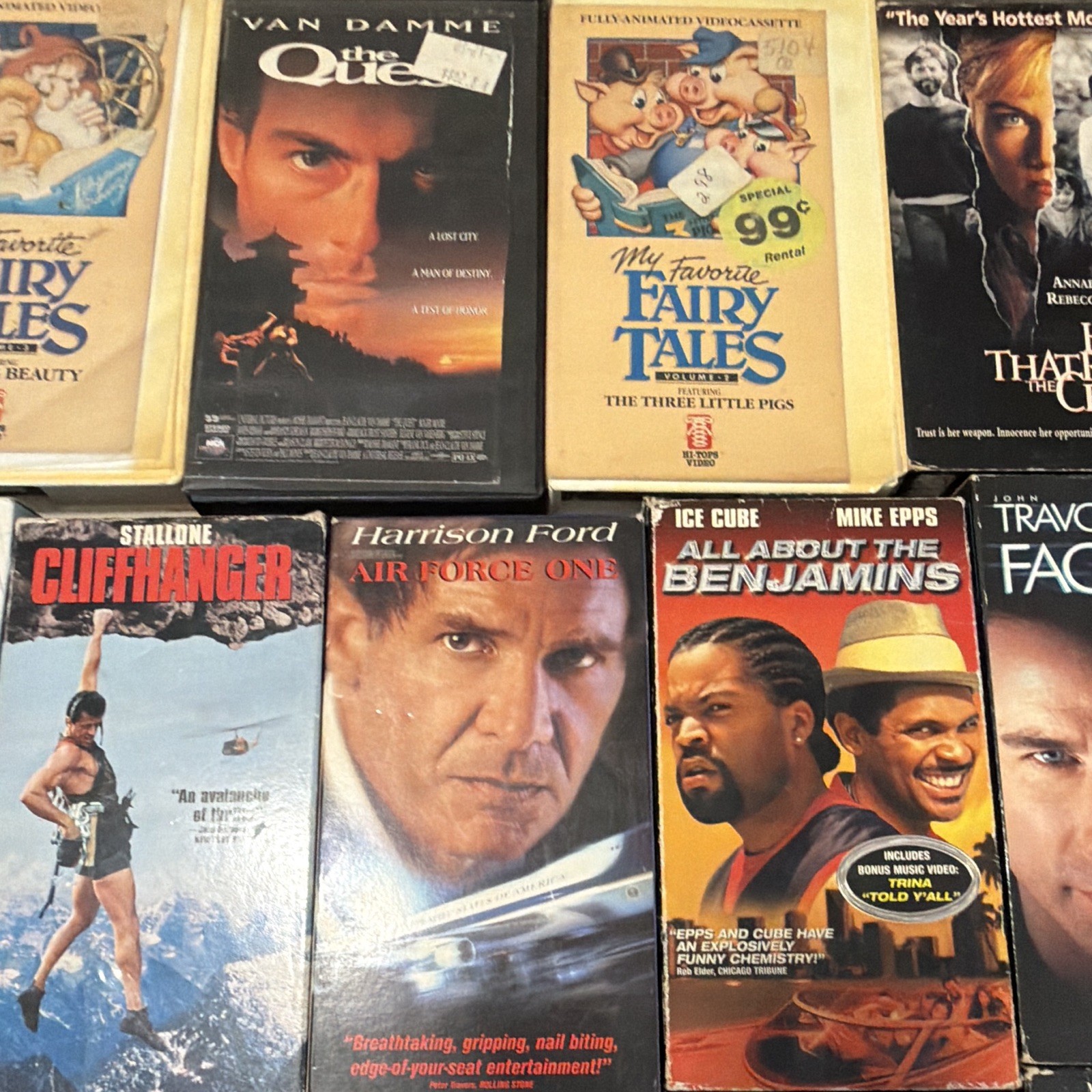 Lot of 27 VHS tapes mixed variety good condition