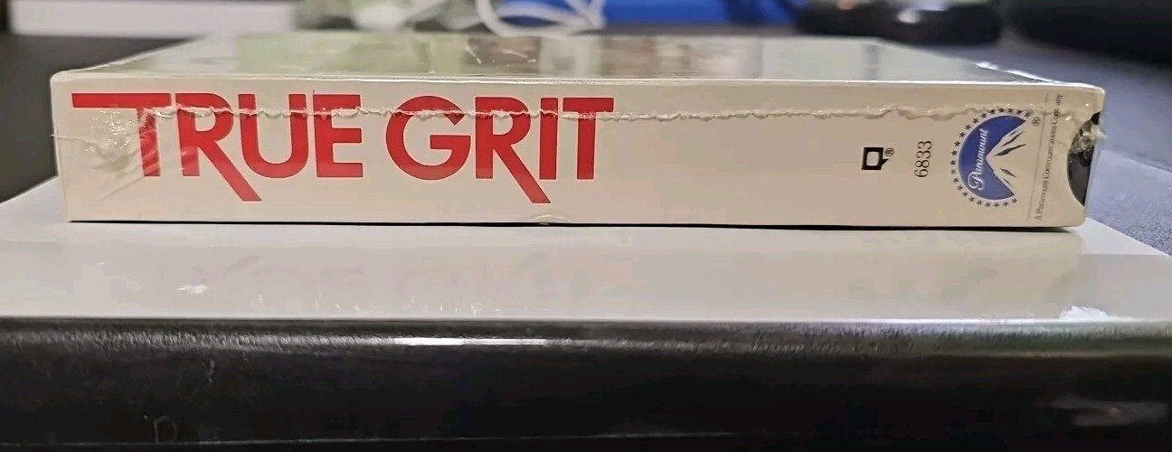 True Grit VHS SEALED Paramount John Wayne Glen Campbell Kim Darby VTG