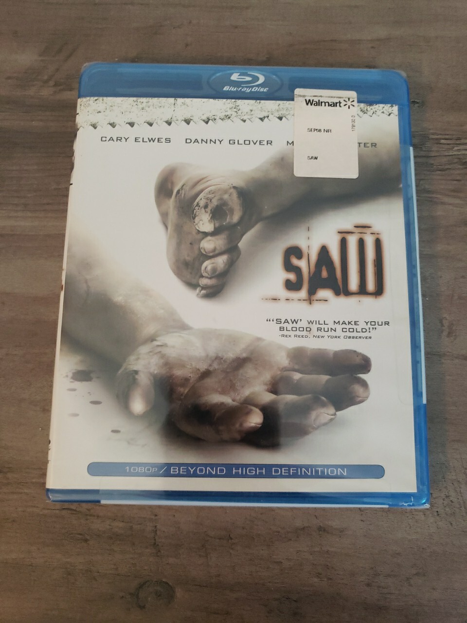 Saw (Blu-ray, 2004) Sealed 1080p High definition 16×9 widscreen version