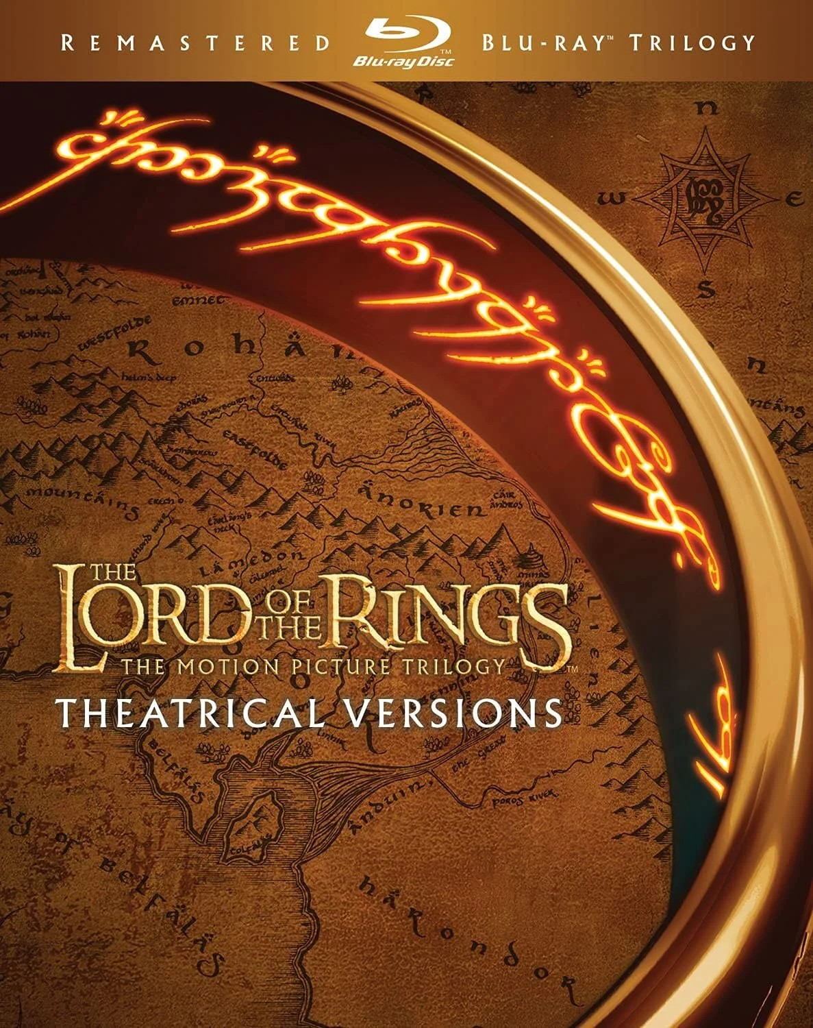 The Lord of the Rings Trilogy (Remastered Box Set) [Blu-Ray]
